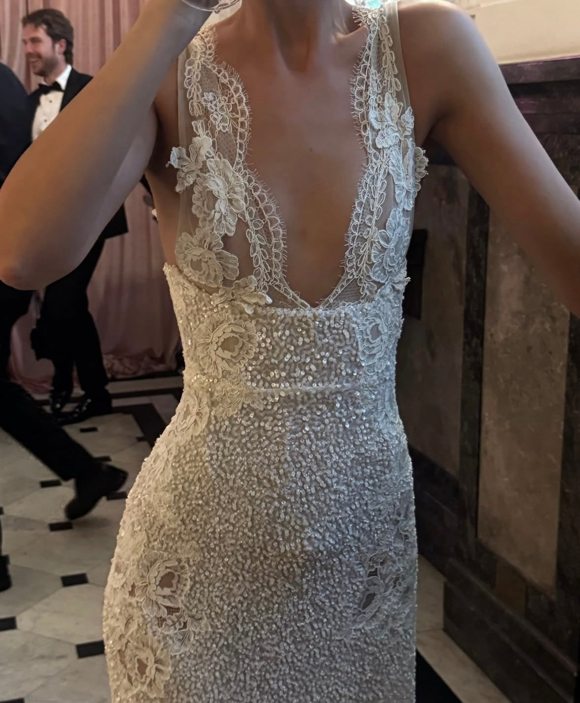 Jacquie Sequin Gown