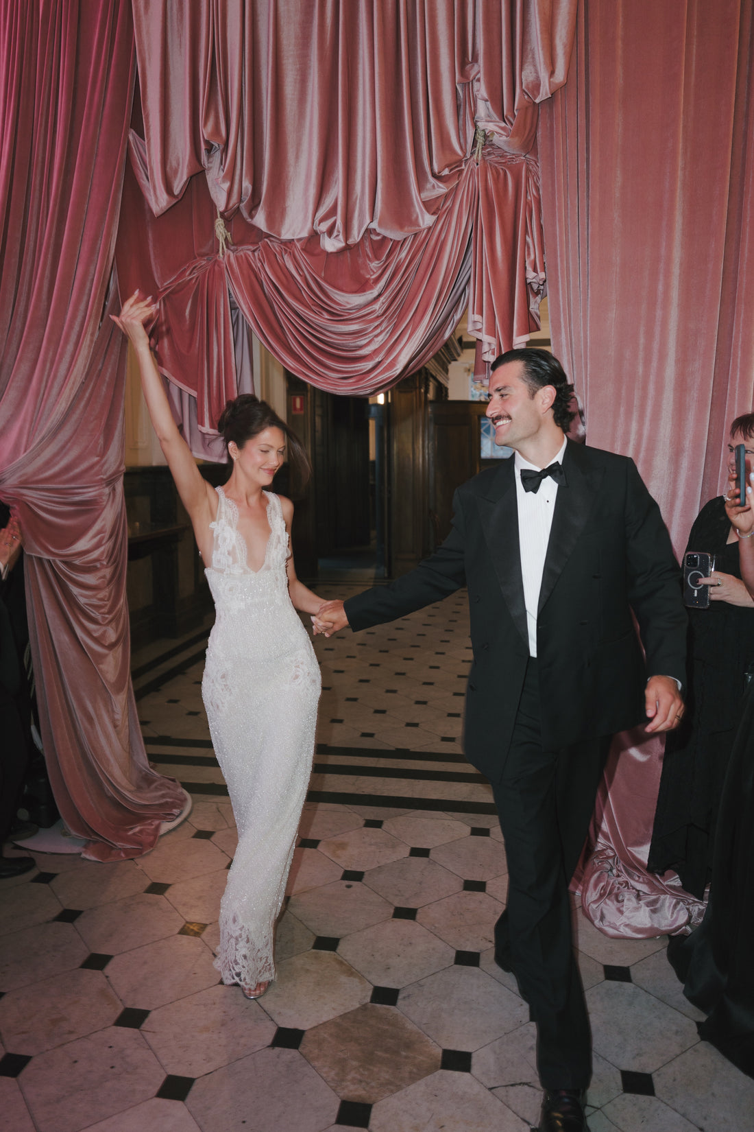 kate willa rachel pearl mini dress The Rachel mini for honey @emilypapatolis Photographer @houseofloveweddings